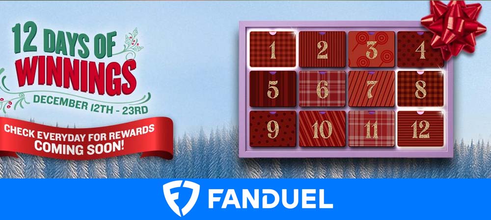 FanDuel 12 Days of Winnings Brings Holiday Blackjack Fun